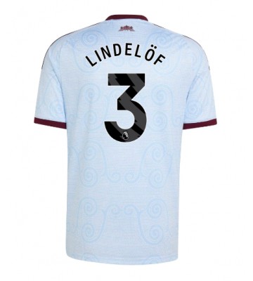 Aston Villa Victor Lindelof #3 Tredjetrøje 2026-27 Kortærmet